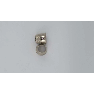 Naparstek Metalowy Otwarty Srebrny S / M / L | Pasmanteria Szpilka
