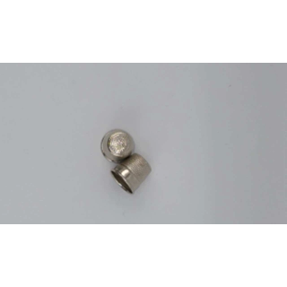 Naparstek Metalowy Zamknięty Srebrny Krawiecki S / M | Pasmanteria Szpilka
