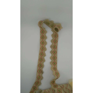 Taśma Bawełniana z Frędzlami 4,5cm Etno Boho 4 Kolory | Pasmanteria Szpilka