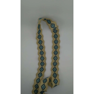 Taśma Bawełniana z Frędzlami Góra/Dół 4cm Boho Etno 2 Kolory | Pasmanteria Szpilka