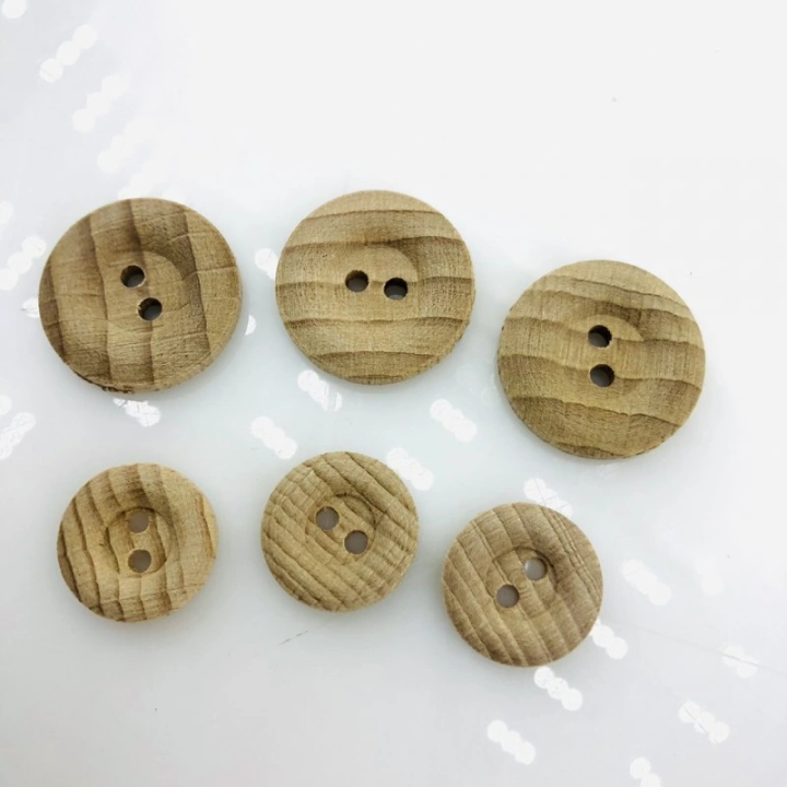 Guzik Drewniany "Natural Wood"